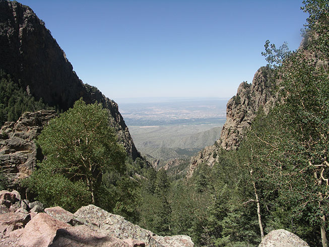 La Luz Trail Running Trail, Sandia Heights, New Mexico